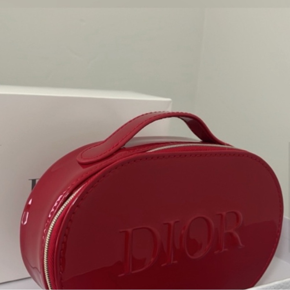 Dior Red Patent Top Handle Novelty Vanity NIB - Picture 6 of 10